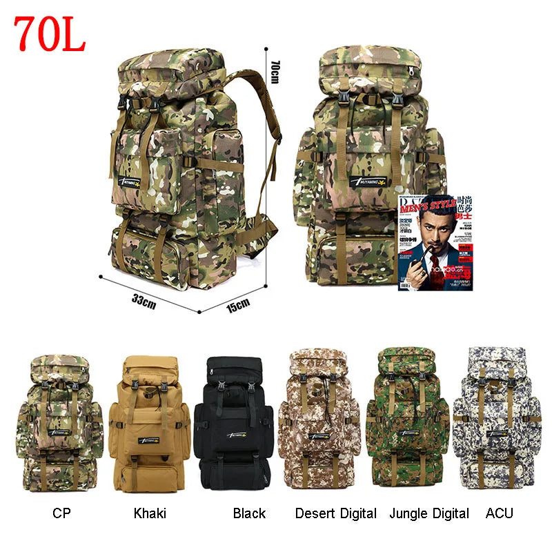 Mochila montanhismo -Tático militar